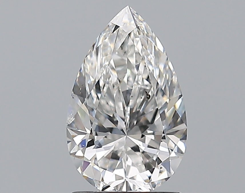 1.5 Carat Pear - Natural Diamond - 1.51 - F - SI1 - VG - EX - EX - Diamonds By Rothschild