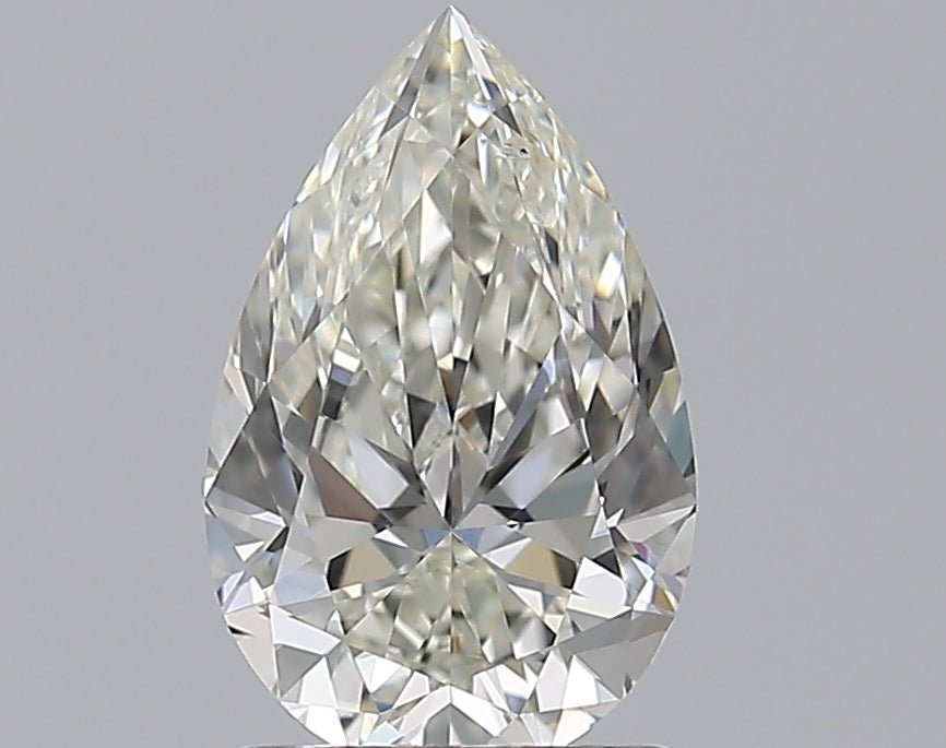 1.5 Carat Pear - Natural Diamond - 1.51 - I - SI1 - VG - EX - EX - Diamonds By Rothschild