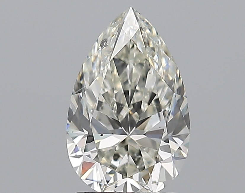1.5 Carat Pear - Natural Diamond - 1.51 - J - SI2 - VG - EX - EX - Diamonds By Rothschild