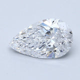 1.5 Carat Pear - Natural Diamond - 1.52 - D - SI1 - VG - EX - VG - Diamonds By Rothschild
