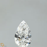 1.5 Carat Pear - Natural Diamond - 1.52 - E - SI2 - VG - EX - EX - Diamonds By Rothschild