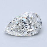 1.5 Carat Pear - Natural Diamond - 1.52 - H - SI2 - VG - EX - VG - Diamonds By Rothschild