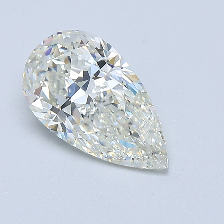 1.5 Carat Pear - Natural Diamond - 1.52 - J - VS2 - EX - VG - Diamonds By Rothschild
