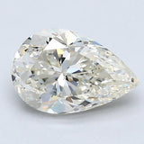 1.5 Carat Pear - Natural Diamond - 1.52 - L - SI1 - G - G - G - Diamonds By Rothschild