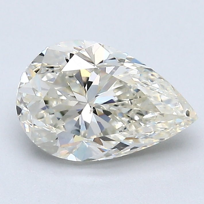 1.5 Carat Pear - Natural Diamond - 1.52 - L - SI1 - G - G - G - Diamonds By Rothschild
