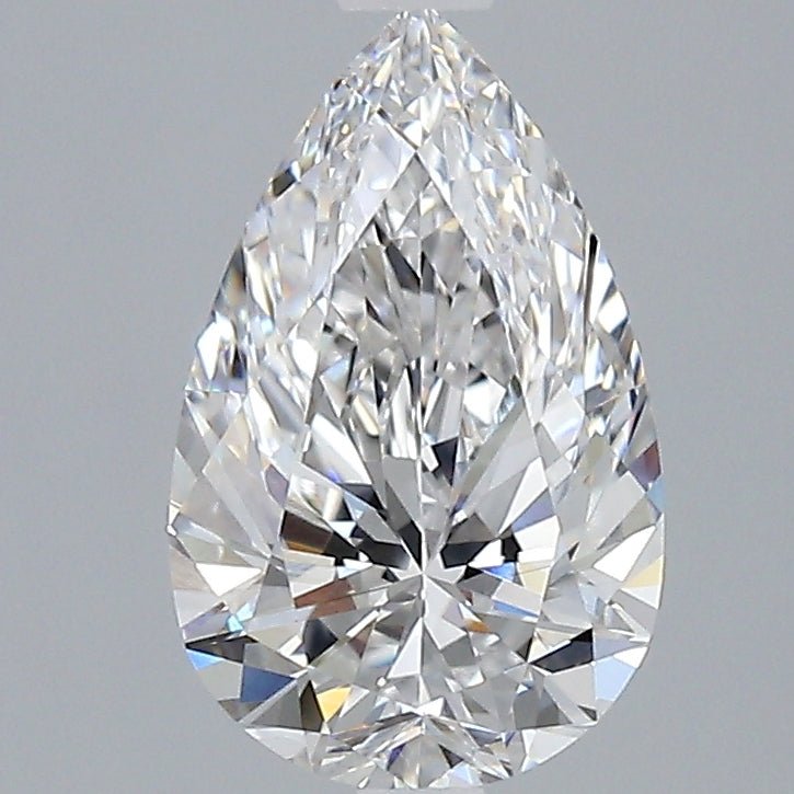 1.5 Carat Pear - Natural Diamond - 1.58 - E - VVS1 - EX - EX - VG - Diamonds By Rothschild