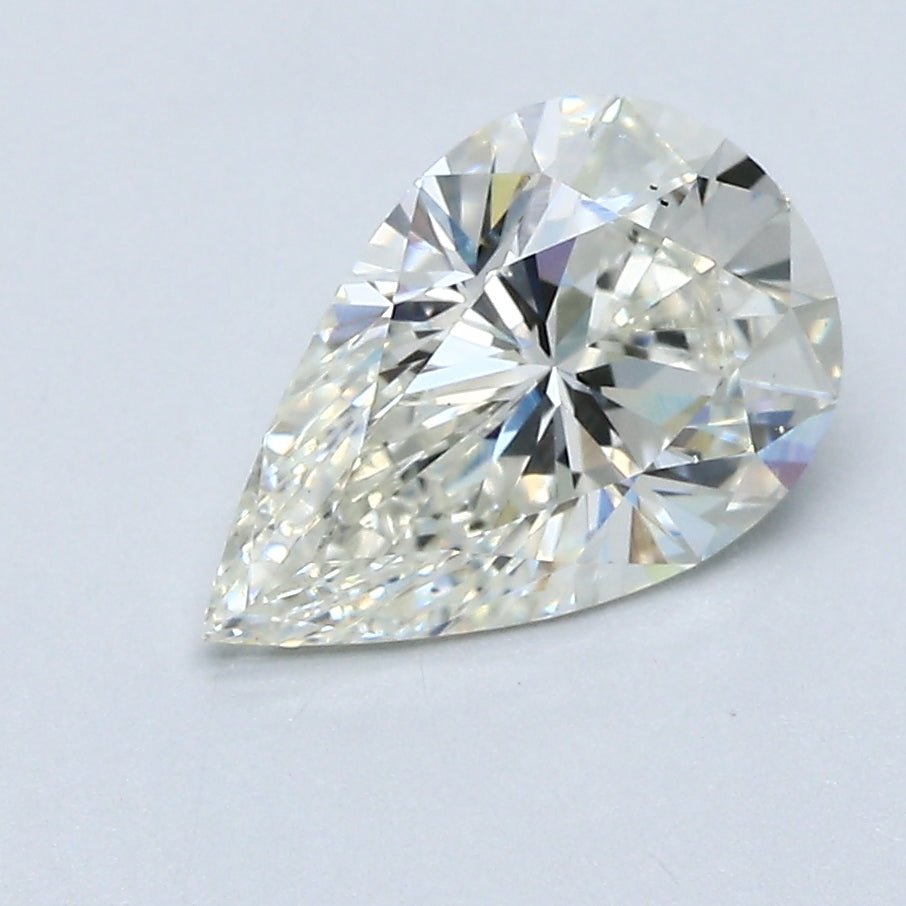 1.5 Carat PEAR - Natural Diamond - 1.64 - J - VS2 - VG - G - G - Diamonds By Rothschild