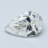 1.5 Carat Pear - Natural Diamond - 1.7 - F - VS2 - VG - EX - VG - Diamonds By Rothschild