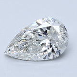 1.5 Carat Pear - Natural Diamond - 1.7 - G - SI2 - VG - EX - EX - Diamonds By Rothschild