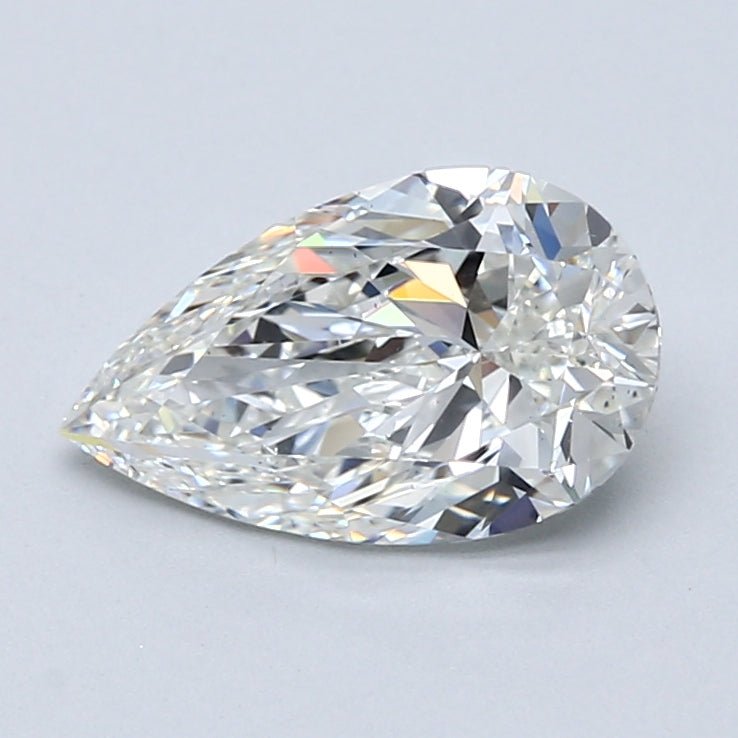 1.5 Carat Pear - Natural Diamond - 1.7 - G - VS2 - VG - EX - EX - Diamonds By Rothschild