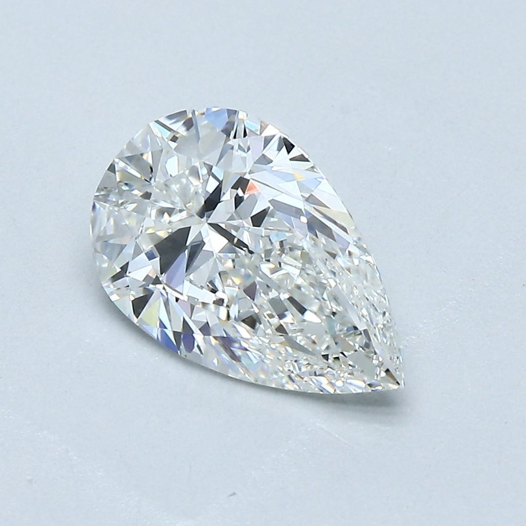 1.5 Carat Pear - Natural Diamond - 1.7 - G - VVS1 - VG - EX - VG - Diamonds By Rothschild