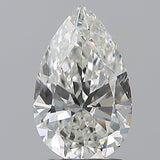 1.5 Carat Pear - Natural Diamond - 1.7 - H - SI1 - VG - EX - VG - Diamonds By Rothschild