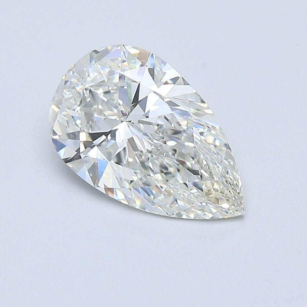 1.5 Carat Pear - Natural Diamond - 1.7 - H - SI1 - VG - EX - VG - Diamonds By Rothschild