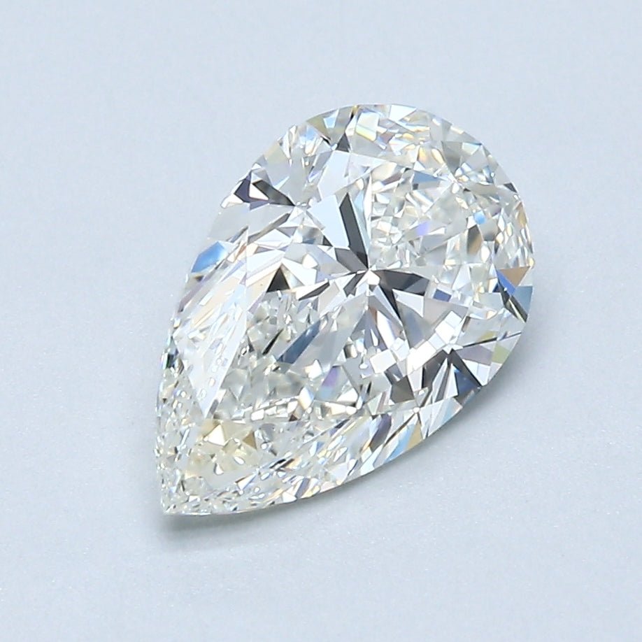 1.5 Carat Pear - Natural Diamond - 1.7 - H - VS2 - EX - EX - EX - Diamonds By Rothschild