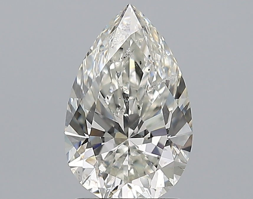 1.5 Carat Pear - Natural Diamond - 1.7 - I - SI2 - VG - EX - EX - Diamonds By Rothschild