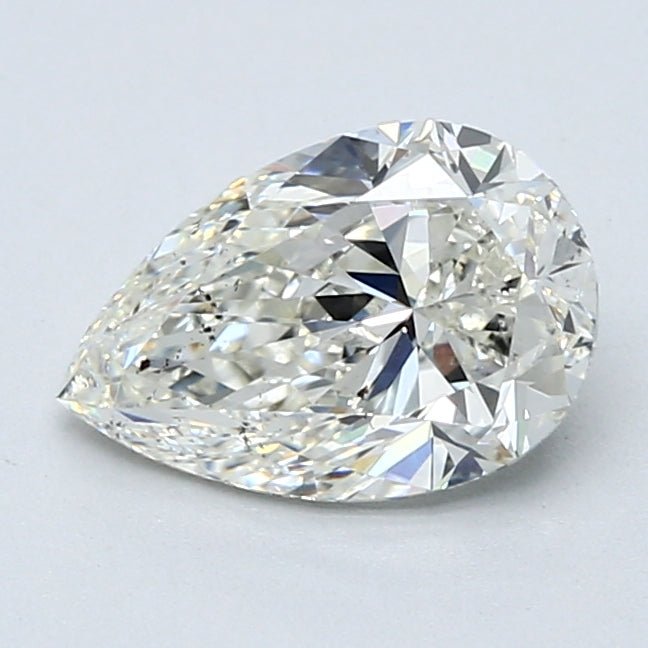 1.5 Carat Pear - Natural Diamond - 1.7 - J - SI1 - EX - EX - EX - Diamonds By Rothschild