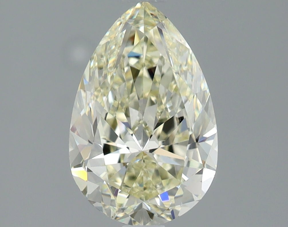 1.5 Carat Pear - Natural Diamond - 1.7 - M - VS1 - EX - EX - Diamonds By Rothschild