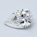 1.5 Carat Pear - Natural Diamond - 1.71 - D - SI1 - VG - VG - VG - Diamonds By Rothschild