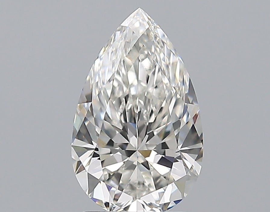 1.5 Carat Pear - Natural Diamond - 1.71 - E - VVS1 - VG - EX - EX - Diamonds By Rothschild