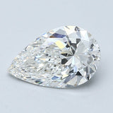 1.5 Carat Pear - Natural Diamond - 1.71 - G - SI2 - EX - EX - EX - Diamonds By Rothschild