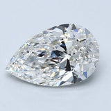 1.5 Carat Pear - Natural Diamond - 1.72 - G - SI1 - VG - EX - EX - Diamonds By Rothschild