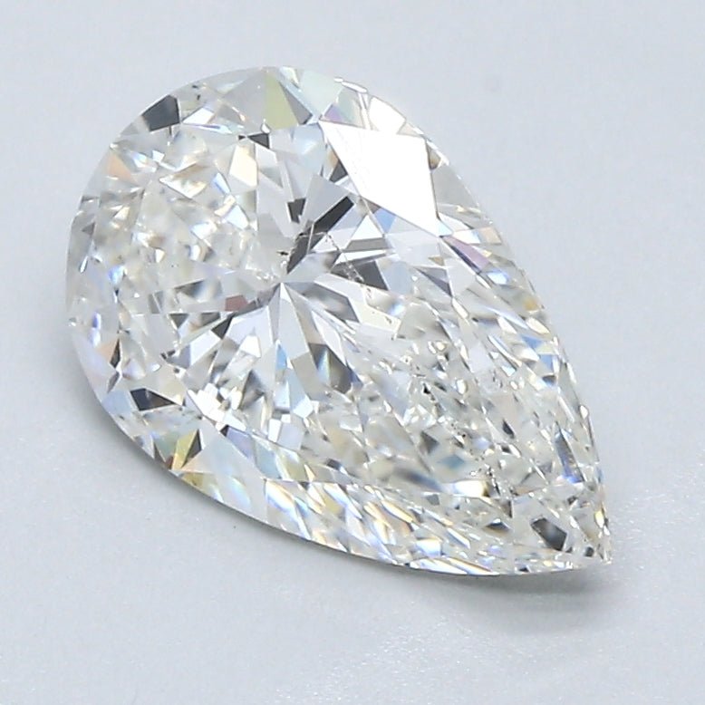 1.5 Carat PEAR - Natural Diamond - G - SI2 - 1.7 - VG - EX - EX - Diamonds By Rothschild