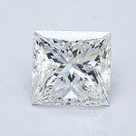 1.5 Carat PPRINCESS - Natural Diamond - 1.51 - F - VS1 - VG - VG - Diamonds By Rothschild