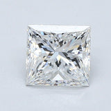 1.5 Carat PPRINCESS - Natural Diamond - 1.51 - F - VS1 - VG - VG - Diamonds By Rothschild