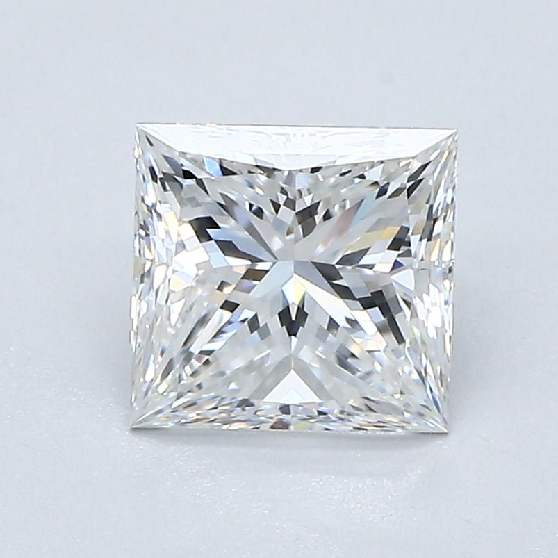 1.5 Carat PPRINCESS - Natural Diamond - 1.51 - F - VS1 - VG - VG - Diamonds By Rothschild