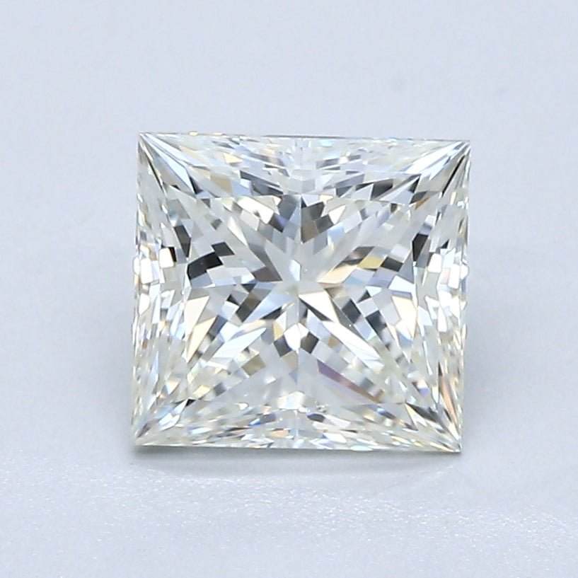 1.5 Carat PPRINCESS - Natural Diamond - 1.55 - J - VS2 - EX - EX - EX - Diamonds By Rothschild