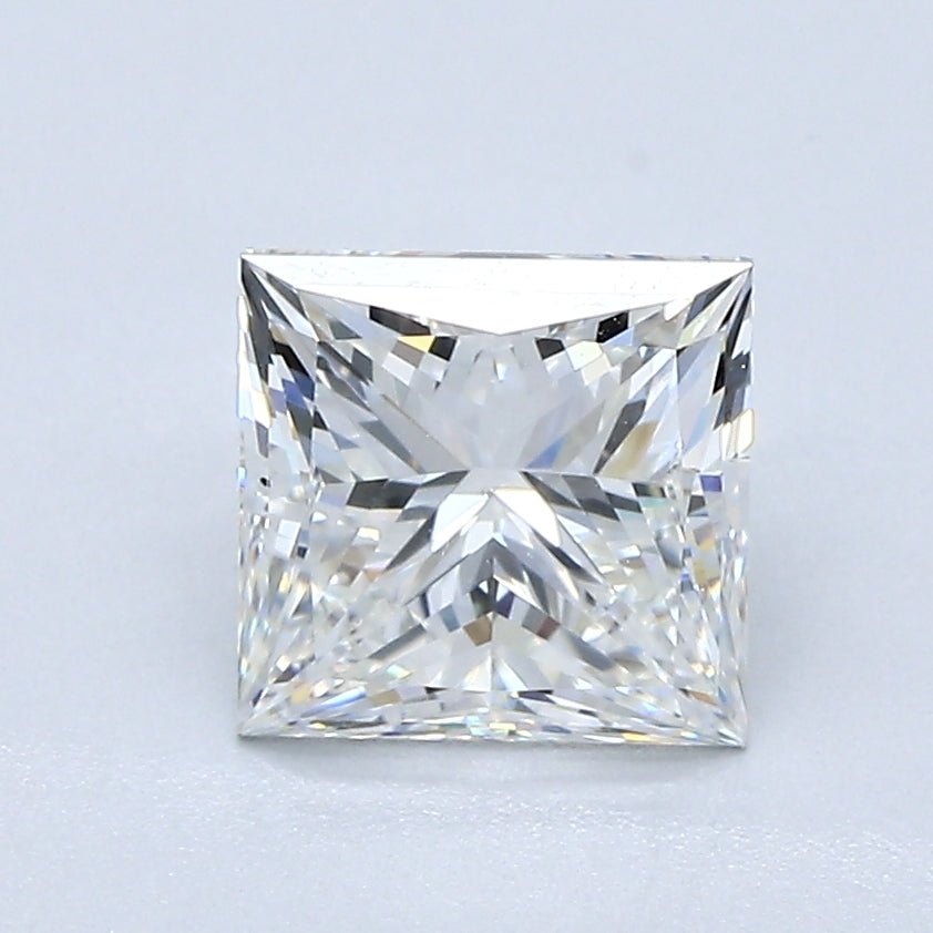 1.5 Carat PPRINCESS - Natural Diamond - 1.7 - H - VS2 - VG - EX - VG - Diamonds By Rothschild