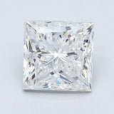 1.5 Carat Princess Cut Natural Diamond - G VS2 - 1.5ct - VG Symmetry Grade - Diamonds By Rothschild