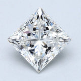 1.5 Carat Princess Cut Natural Diamond - H VS2 - 1.7ct - VG Cut Grade - Diamonds By Rothschild