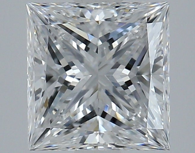 1.5 Carat Princess - Natural Diamond - 1.5 - D - VS1 - VG - EX - VG - Diamonds By Rothschild