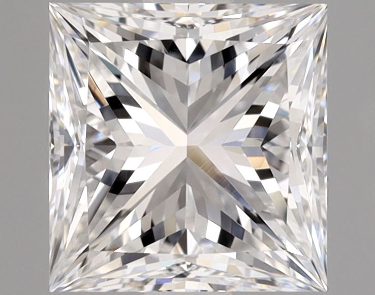 1.5 Carat Princess - Natural Diamond - 1.5 - E - VS1 - VG - VG - Diamonds By Rothschild