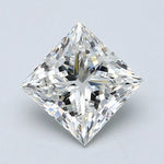 1.5 Carat PRINCESS - Natural Diamond - 1.5 - H - VS1 - VG - EX - EX - Diamonds By Rothschild