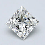 1.5 Carat PRINCESS - Natural Diamond - 1.5 - H - VS1 - VG - EX - EX - Diamonds By Rothschild