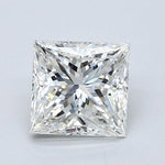 1.5 Carat PRINCESS - Natural Diamond - 1.5 - H - VS2 - VG - EX - EX - Diamonds By Rothschild