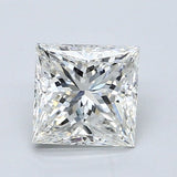 1.5 Carat PRINCESS - Natural Diamond - 1.5 - H - VS2 - VG - EX - EX - Diamonds By Rothschild