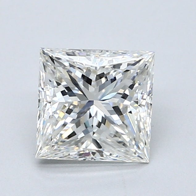 1.5 Carat PRINCESS - Natural Diamond - 1.5 - H - VS2 - VG - EX - EX - Diamonds By Rothschild