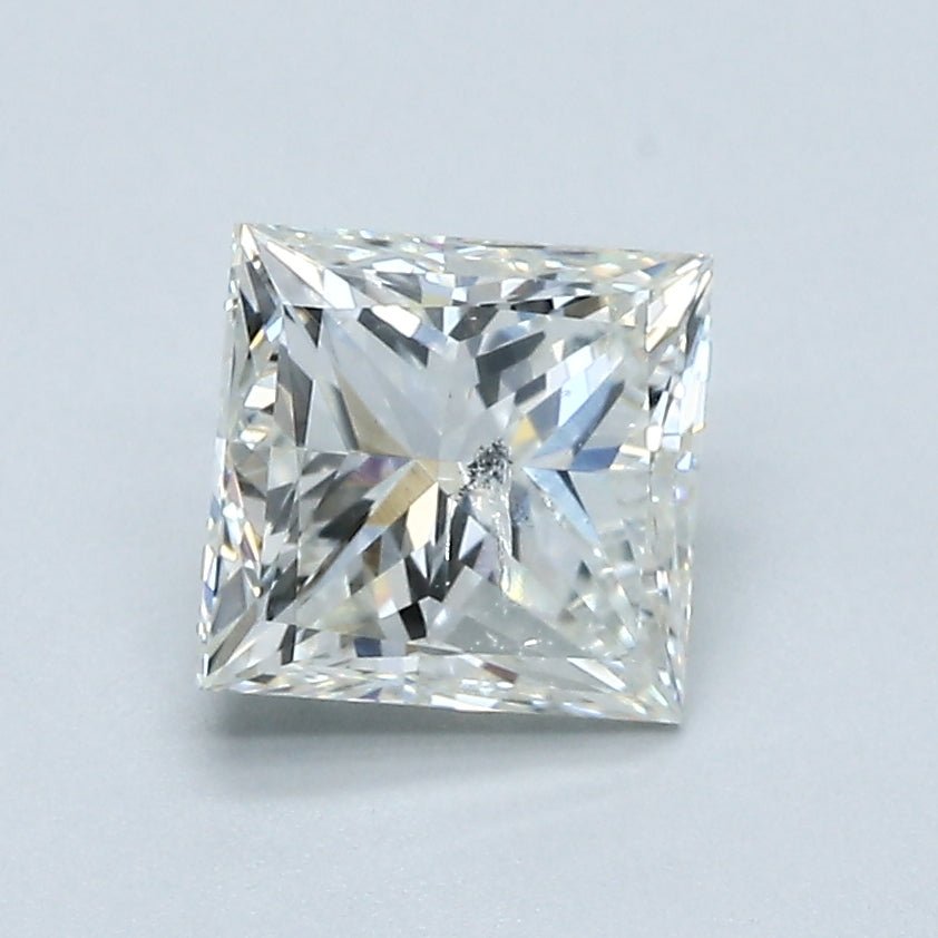 1.5 Carat Princess - Natural Diamond - 1.5 - J - I1 - VG - VG - G - Diamonds By Rothschild