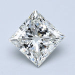 1.5 Carat PRINCESS - Natural Diamond - 1.5 - J - VS1 - VG - EX - VG - Diamonds By Rothschild