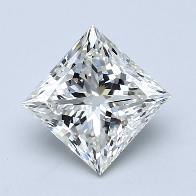 1.5 Carat PRINCESS - Natural Diamond - 1.5 - J - VS1 - VG - EX - VG - Diamonds By Rothschild