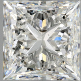 1.5 Carat Princess - Natural Diamond - 1.51 - F - SI2 - EX - EX - Diamonds By Rothschild