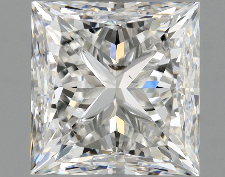 1.5 Carat Princess - Natural Diamond - 1.51 - F - SI2 - EX - EX - Diamonds By Rothschild