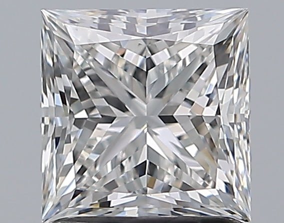 1.5 Carat Princess - Natural Diamond - 1.51 - F - VS1 - VG - EX - EX - Diamonds By Rothschild