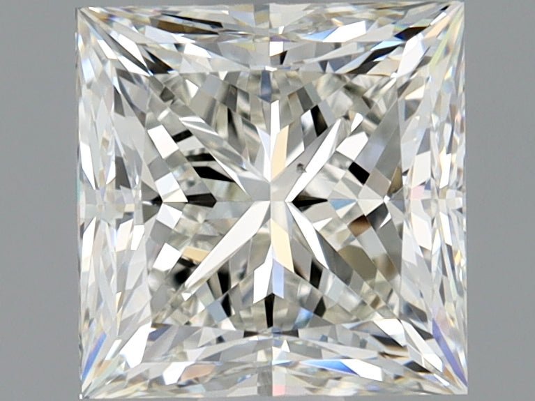 1.5 Carat Princess - Natural Diamond - 1.51 - I - Very Slightly Included - VG - EX - VG - Diamonds By Rothschild