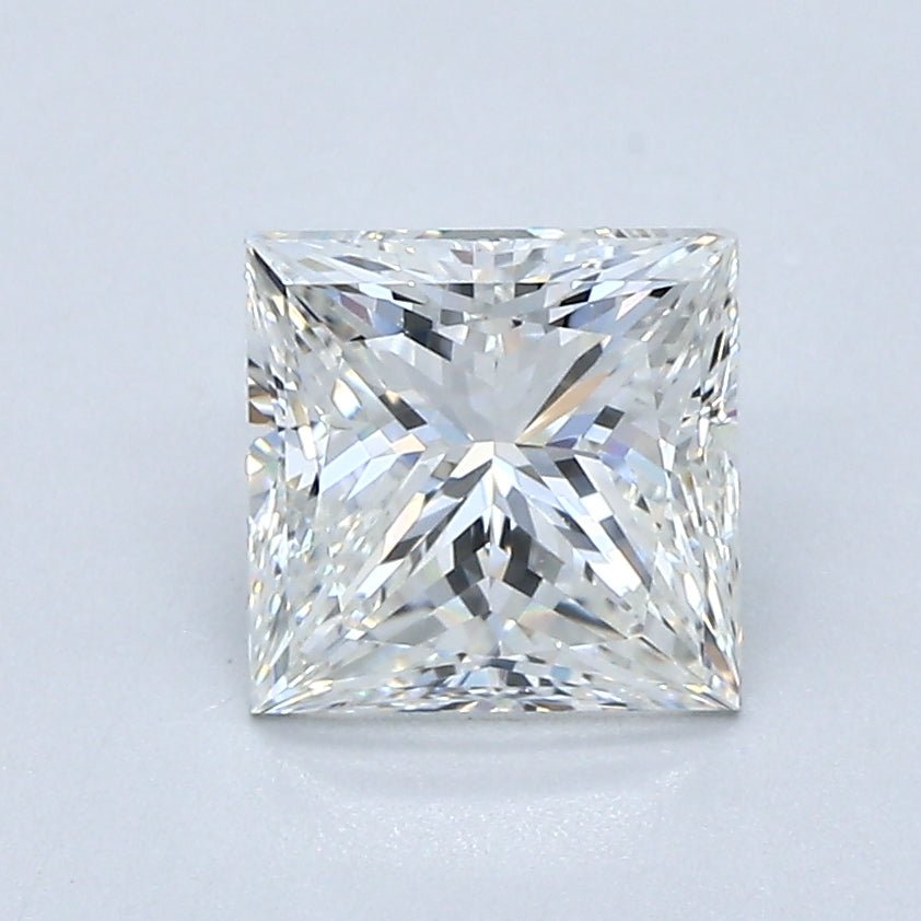 1.5 Carat PRINCESS - Natural Diamond - 1.52 - H - VS1 - VG - VG - VG - Diamonds By Rothschild