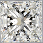 1.5 Carat PRINCESS - Natural Diamond - 1.52 - I - VS2 - EX - VG - Diamonds By Rothschild