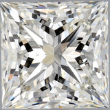 1.5 Carat PRINCESS - Natural Diamond - 1.52 - I - VS2 - EX - VG - Diamonds By Rothschild